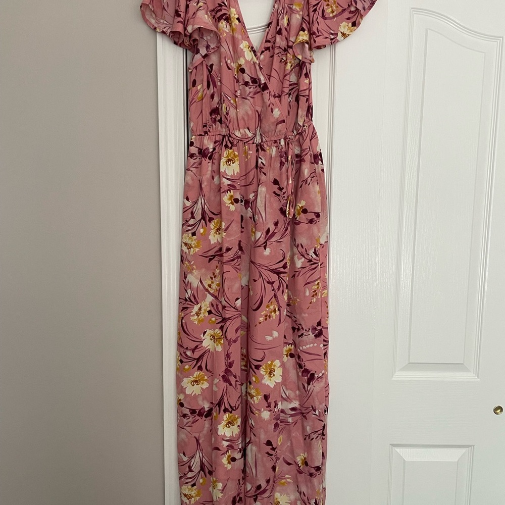 Floral Pink Bodysuit